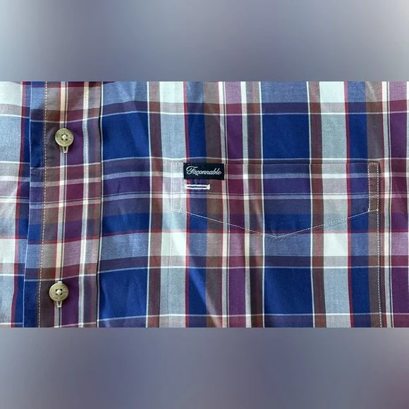 Faconnable Striped Poplin Shirt - Picture 4 of 8